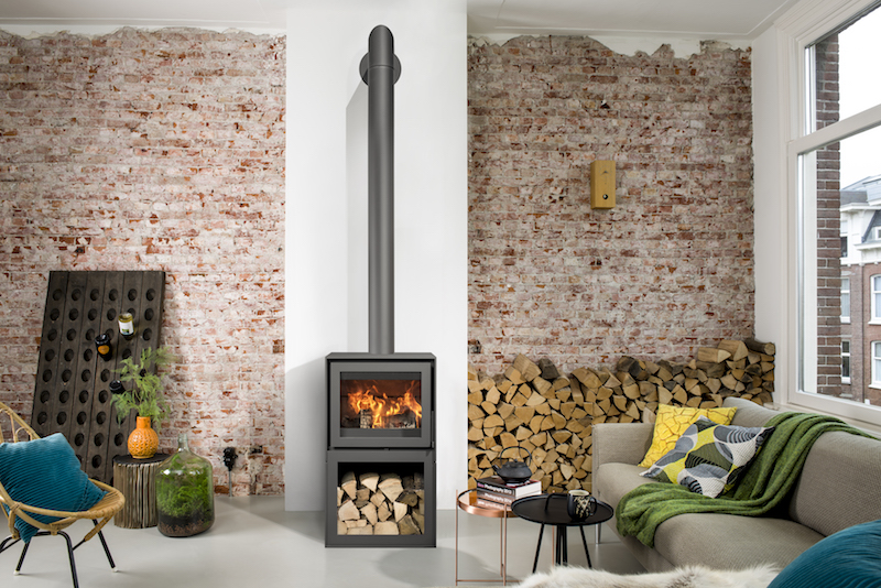 Barbas Bellfires BOX 52 – Sichtbreite 52 cm mit Holzlager beil.