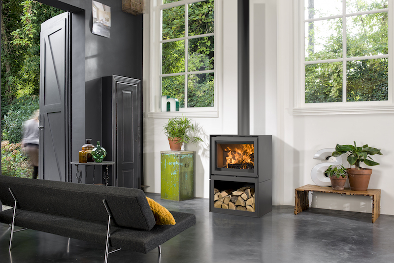 Barbas Bellfires BOX 70 – Sichtbreite 70 cm mit Holzlager unten