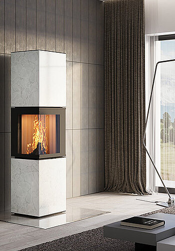 Glaskeramik S10 XL – Kompakte Glaskeramik-Säule, ideal für kleine Räume.