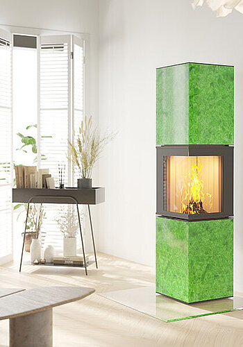 Glaskeramik S20 XL – Mittlere Bauform mit großer Sichtscheibe.