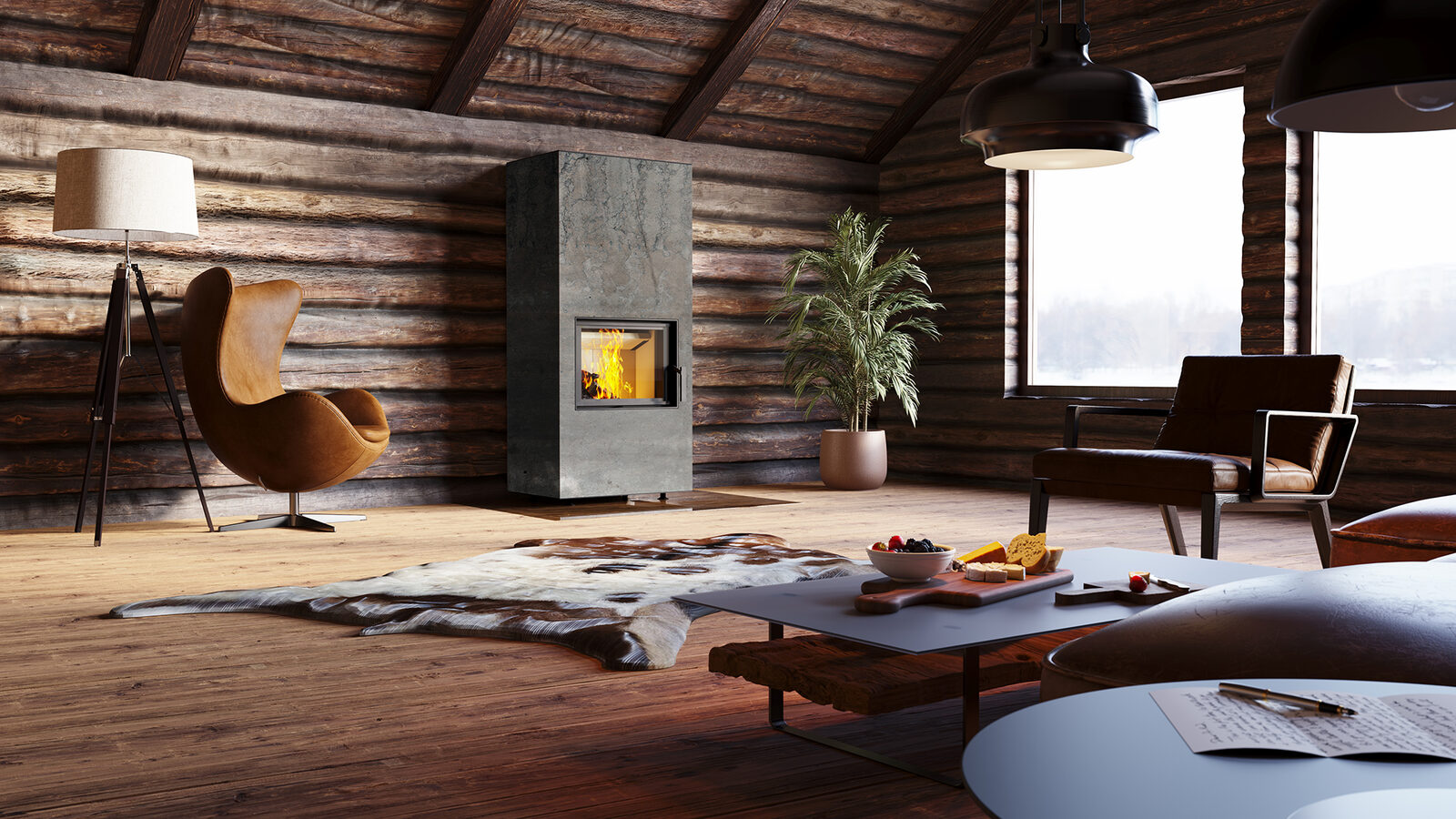 neocube Steel Edition Rohstahl-Speicherofen